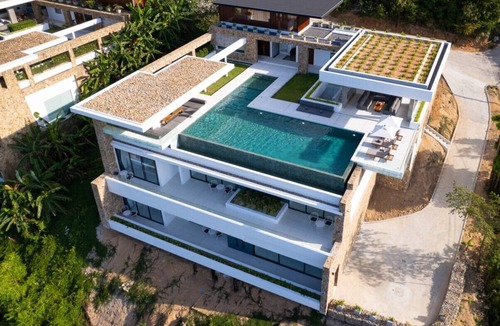 Bang Po Villa | Newly Opened Villa Blue View Luxe: Panoramic Sea Views in Bang Por - Koh Samui