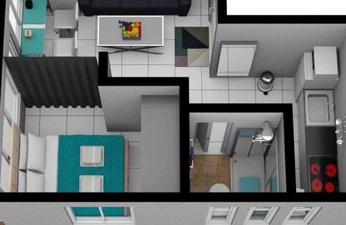 Causeway Bay Apartment | Newly renovated 12C With private Rooftop and Balcony