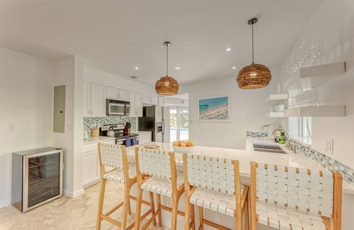 Dolphin Isles House | Newly Renovated Beach House w Heated Pool, 4 BR, 3 BA