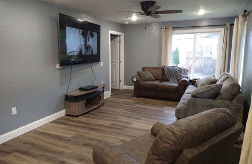 Eureka Cottage | Newly updated home across from the water, where you can relax enjoy the sunsets.