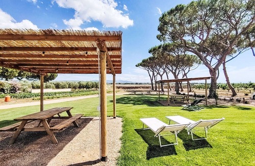 Bibbona Apartment | Nice apartment for 5 guests with A/C, WIFI, TV, patio, pets allowed and panoramic view