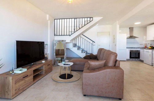 San Jorge Apartment | Nice apartment for 4 guests with pool, A/C, WIFI, TV, terrace and pets allowed