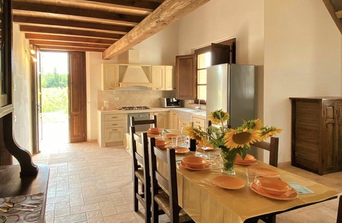 Guardistallo Apartment | Nice apartment for 4 guests with A/C, WIFI, pool, patio, pets allowed and panoramic view