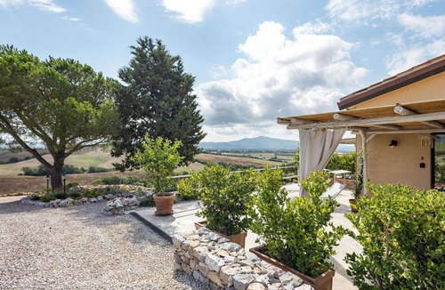 Roccastrada House | Nice apartment in villa with private pool, A/C, WIFI, TV, terrace and panoramic view