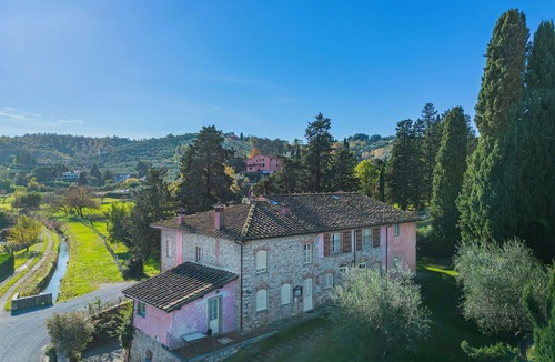 San Michele di Moriano Villa | Nice apartment in villa for 4 people with A/C, pool, WIFI, TV and patio