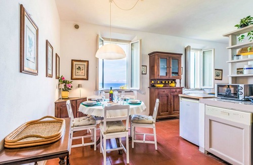 Rosignano Marittimo Apartment | Nice apartment for 7 people with pool, WIFI, TV and patio