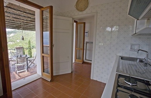 Scaglieri Apartment | Nice apartment with wonderful sea view from the terrace, at a few meters from the beach of Forno