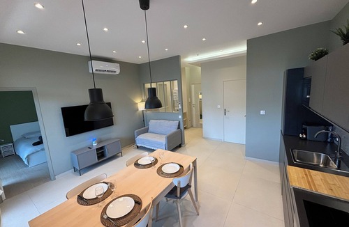 La Madeleine Apartment | Nice La Palmeraie Pool/BeachAC