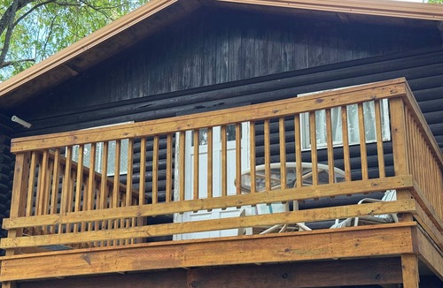 Kimbolton Cabin | Nice log cabin on back country road with peace, quiet and the amenities of home