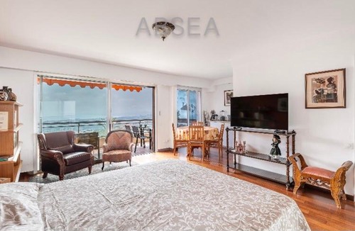 Caucade Apartment | Nice Sea View Studio Pool Terrace Parking