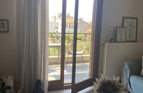 Thermi Condo | Nice, spacious, and bright apartment in Thermi, Thessaloniki with 2 balconys.
