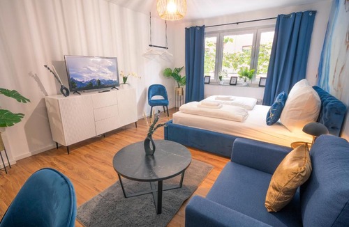 Schwetzingerstadt Apartment | Noble Studio - 1 Min to HBF