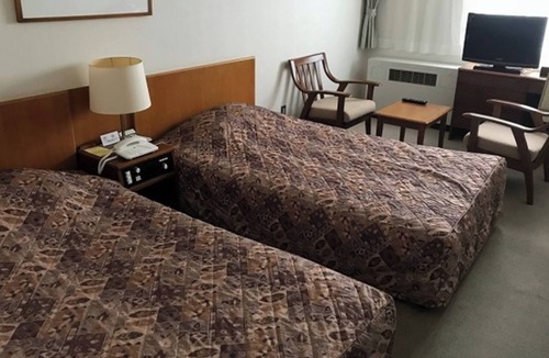 Rishirifuji-cho Hotel | Nonsmoking 2 people Main building Westernstyle twin room 2 meals included plan/Rishirigun Hokkaidō