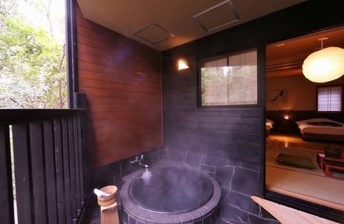 Hata-gun Hotel | Nonsmoking Goemon openair bath special JapaneseWestern room 2 meals | Kuroshio /Shimanto Kōchi