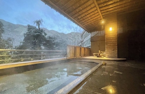Gero Onsen House | Nonsmoking room Double bedroom View of the c /Gero Gifu