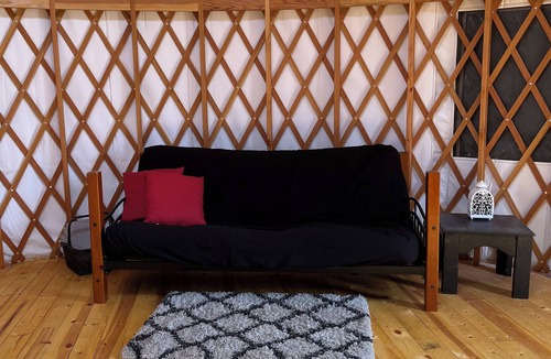 Coon Rapids Cabin | North Star Yurt at Whiterock Conservancy