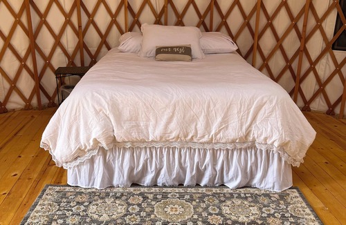 Coon Rapids Cabin | North Star Yurt at Whiterock Conservancy