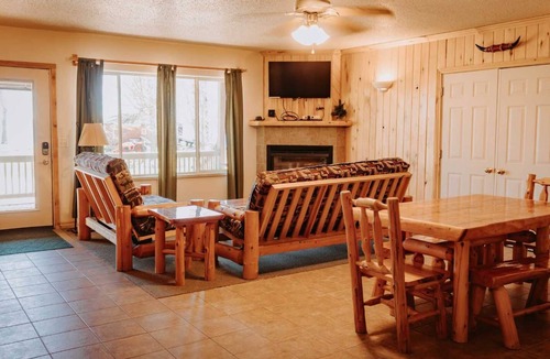 Puposky Villa | Northwoods Cabin Retreat - Steps to Resort Pool & Activities