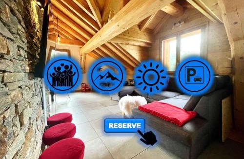 Montgellafrey Apartment | Nouveau - Superbe duplex - Belle vue - Parking privé