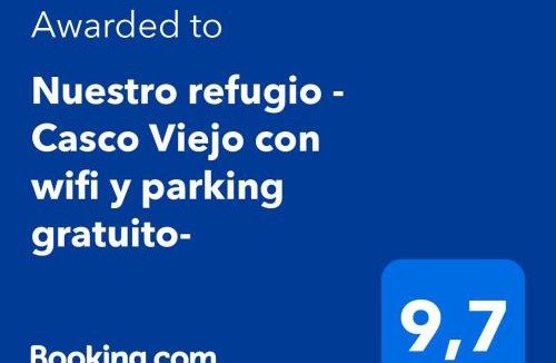 Bilbao la Vieja Apartment | Nuestro refugio - Casco Viejo con wifi y parking gratuito-