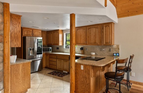 Wrightwood Cabin | Oakwood Lux | Game Room Forest Views