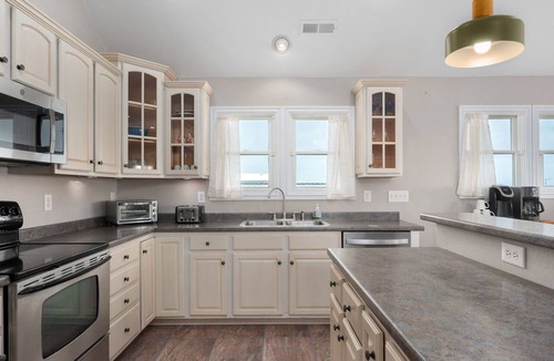 Sea Scape House | OBX Home - Pool - Elevator - Well Appointed Home - Steps to Beach - 3 King Beds