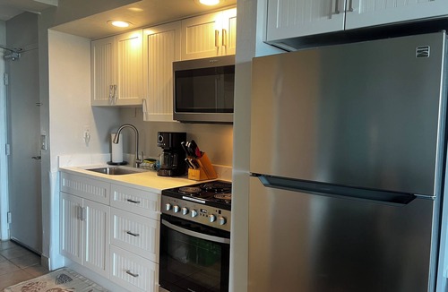 Crescent Beach Condo | Oceanfront! Panoramic Views- Heated Seaside Pool - Private Balcony on 2nd Floor