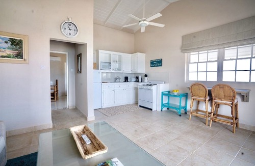 Oistins Apartment | Ocean facing spacious One Bedroom Apt two minutes walk to the beach