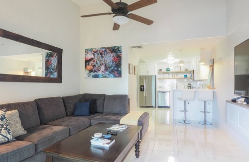 Bodden Town Apartment | Ocean front 2 bedroom condo with pool