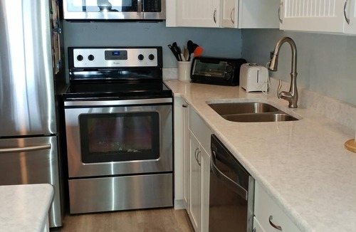 Garden City Condo | Ocean Front 2- Large Beach Umbrellas & 5 Chairs set up Memorial - Labor day only