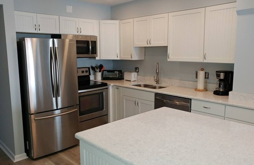 Garden City Condo | Ocean Front 2- Large Beach Umbrellas & 5 Chairs set up Memorial - Labor day only