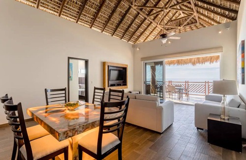 Puerto Escondido Condo | Ocean Front 3 Bedroom Penthouse with Resort Amenities Overlooking the Pacific!