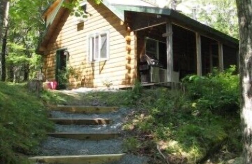 Lamoine Cabin | Ocean Front Cabins - Water & Mountain View, Brook - Near Acadia and Beaches