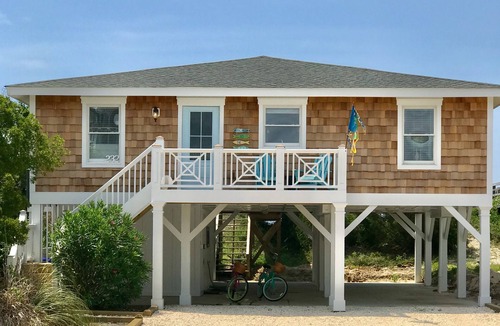 Ocean Isle Beach Cottage | Ocean Front Cottage with optional Heated Pool.