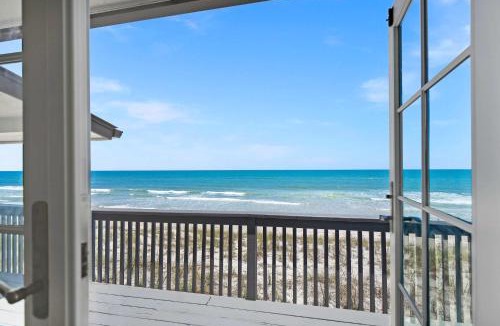 Vilano Beach House | Ocean Front Home Gorgeous Views Beach Gear BBQ