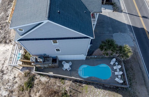 Surf City House | Ocean Front Pool+HotTub+Elevator 9Bedroom8Bathroom