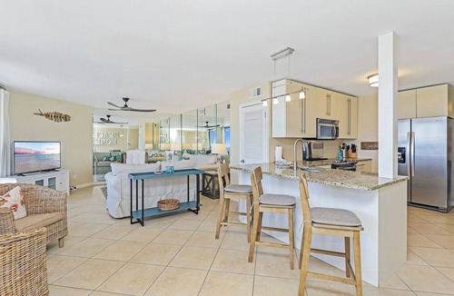West Panama City Beach Condo | OCEAN FRONT! Private Beach-Heated Pool-HotTub-Beach Chairs included!