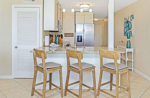West Panama City Beach Condo | OCEAN FRONT! Private Beach-Heated Pool-HotTub-Beach Chairs included!