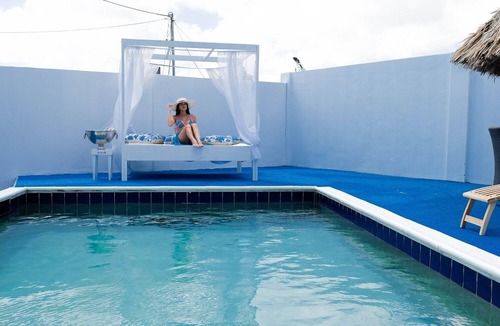 Pos Chiquito Apartment | Ocean Front Property - Villa 3 Aruba with Hot Tub