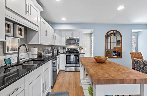 Jacksonville Beach House | OCEAN FRONT Oasis with Private Balcony Beach Views