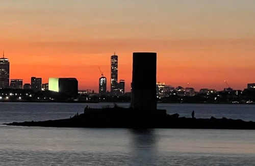 Quincy Apartment | Ocean front with amazing views of sunset and Boston skyline