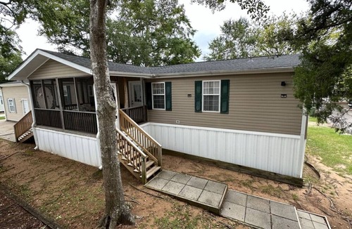 Surfside Beach House | Ocean Lakes-Sleeps 8–10-Covered Porch-Trailer Parking