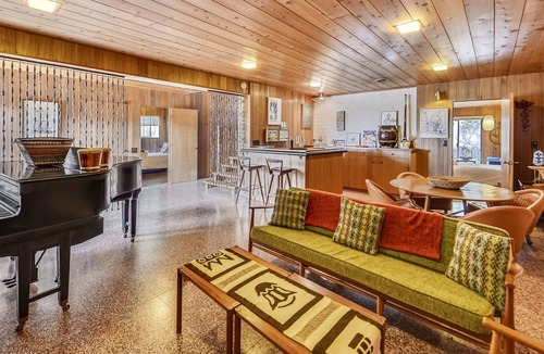 Country Club House | Ocean Mid century architectural landmark w/fireplace & large Private deck