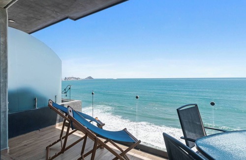 Mazatlan Apartment | Ocean View - 2 King Size with Homeoffice Space