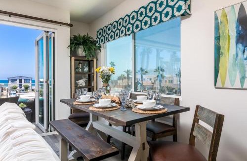 Imperial Beach House | Ocean View 3 Bedrooms Condo, just steps from the park, pier & water!