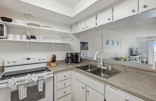 Avon By The Sea Condo | Ocean View Condo Close to the Pier on the Beach!