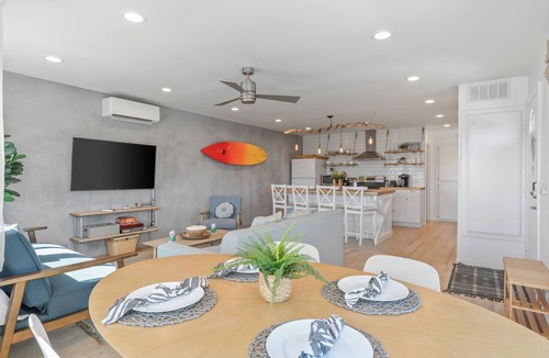 San Clemente Apartment | Ocean View + Deck, Walk to Trestles Beach | El Camino Surfhouse B by AvantStay
