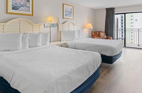 Myrtle Beach House | Ocean View Double Queen Suite! Perfect for 4 Guests! Sea Mist 51112