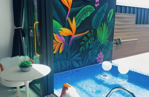 Pinales Apartment | Ocean View Escape Heated Private Pool and Parking
