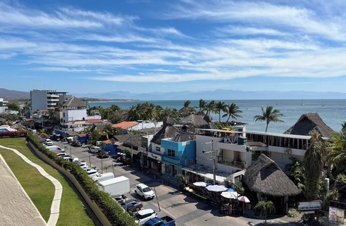 Emiliano Zapata Condo | OCEAN VIEW GETAWAY! Penthouse Studio in Punta de Mita!